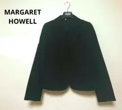 MARGARET HOWELL マーガレットハウエル コットンジャケット 黒2M
