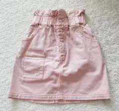 FENDIピンクのデニムスカート★美品 定価10万円