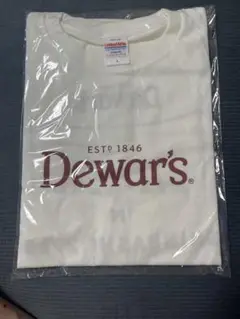 【新品未開封】Dewar's ホワイト Tシャツ Lサイズ