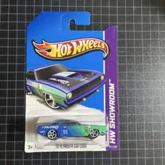 ホットウィール　‘70 PLYMOUTH AAR CUBE