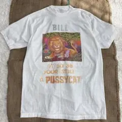 90'sヴィンテージ 丸首ライオンデザイン Tシャツ Lサイズ