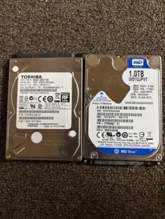 ☆2.5インチ HDD 1.0TB×2 計2点 ③