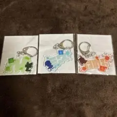 ポケモン スプラトゥーン3 フェスキーホルダー ほのお みず くさ