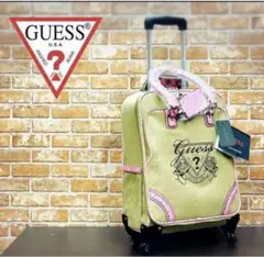 送料無料!未使用 GUESS キャリーバッグ 21L オーストリッチ