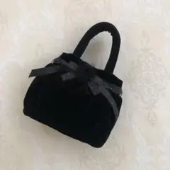 ファミリア ベロア ミニ パーティ 子供用 バッグ