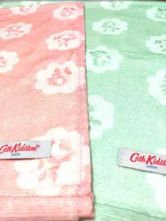 最終価格　新品CathKidstonフェイスクロス2枚セットフレストンローズ他