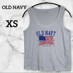 OLD NAVY【XS】 ノースリーブ Tシャツ ホワイト　夏