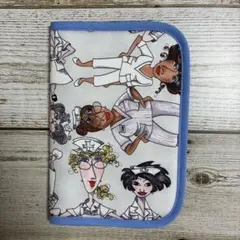 ロラライハリス　ハンドメイド　お薬手帳ケース