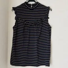 macphee　マカフィー　フリルノースリーブS トゥモローランド