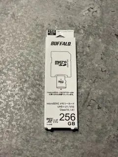 BUFFALO microSDXC 256GB メモリーカード