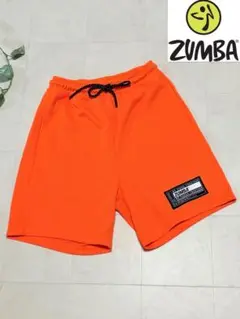【正規品】⭐️ZUMBA⭐️ズンバ 蛍光色オレンジ ハーフパンツ