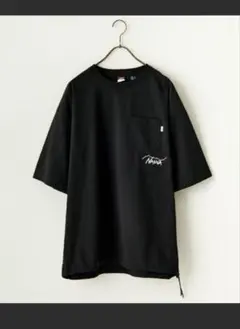 NANGA黒 半袖 Tシャツ ポケット付き