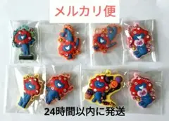 カラフルキャラクター ストラップ 8個セット