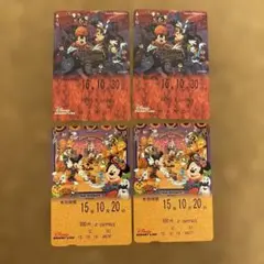 東京ディズニーリゾート ハロウィン リゾートライン　フリーきっぷ