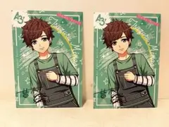 【皆木綴2枚】A3! アニメイト オーディオ ビジュアルフェア ブロマイド
