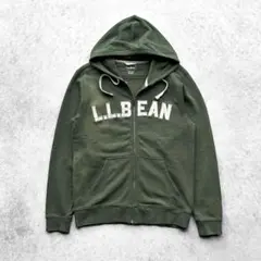 古着 00s L.L.Bean エルエルビーン 刺繍ロゴ 鬼フェード パーカー