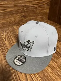 New Era 9FIFTY グレー スナップバックキャップ