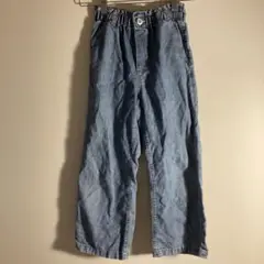 H&M ガールズ ワイドレッグ デニムパンツ