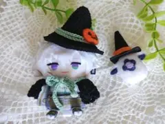 にじさんじ　にじパペット　叢雲カゲツ　ハロウィン帽子＆ケープ　にじぱぺ　ぬい服