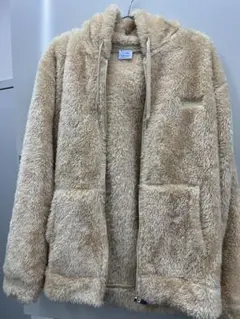 Champion フリースジャケット X-LARGE ベージュ
