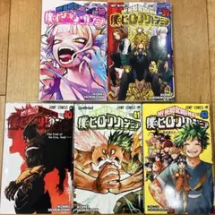 僕のヒーローアカデミア　38〜42巻　完結　マンガ　全5巻セット　全巻初版発行