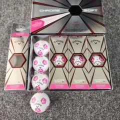 22 キャロウェイ ゴルフボール クロムソフトX TRUVIS 1ダース