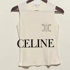 【美品】 CELINE セリーヌ カットソー クリーム レディース