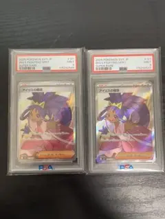 【PSA9】アイリスの闘志 SR バトルパートナーズ 121 SV9 2枚セット
