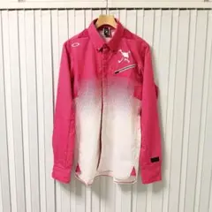 6 美品! オークリー スカル シャツ M