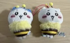 ちいかわ ハチさんぬいぐるみ セブンイレブン　ちいかわ　ハチワレ　2個セット