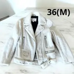 AcneアクネVelociteムートン ジャケット コート32ライダーズ レザー アクネストゥディオズ ACNE STUDIOS VELOCITE ライダース