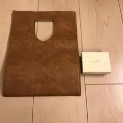 アガット 期間限定ショッパー ピアス箱