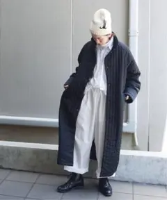JOURNAL STANDARD LUXE ナイロンナカワタ キルトリブコート