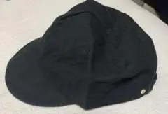 Nine Tailor ナインテイラー リネン キャップ ブラック