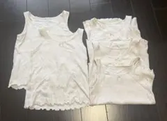 kotori works 猫足ニットタンクトップ 90cm 5枚セット