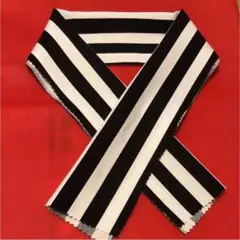 【15】110cm 半襟 半衿 ハンドメイド 生地 ストライプ ボーダー 着物
