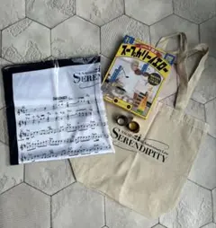 SERENDIPITY トートバッグとスカーフ(sanctuary楽譜)