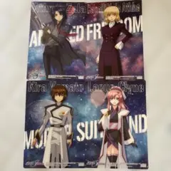 機動戦士ガンダムSEEDFREEDOMセブン オリジナルシート 下敷き　４枚