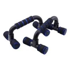 青 プッシュアップバー 腕立て伏せ 筋トレ トレーニング 器具 ブルー 筋トレ