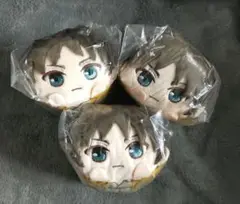 進撃の巨人 エレン リヴァイ もちころりん ぬいぐるみ マスコット 初版 進撃の巨人 もちころりん 6個セット (キャラクターグッズ