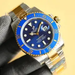 男用 美品Rolex Submariner グリーン文字盤TO