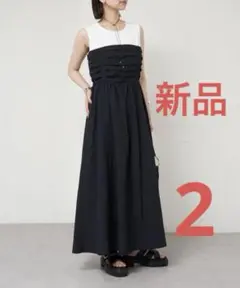 ミスティック　ドッキングビスチェワンピース　新品　M サイズ2