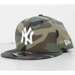 New Era NY Yankees 迷彩キャップ