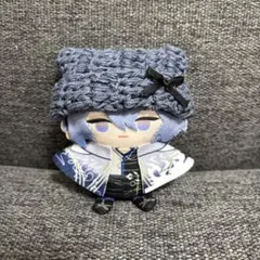 にじパペット　猫耳ニット帽　ぬい服　パペ服　10cmぬいぐるみ