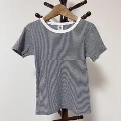 プチバトー ボーダーTシャツ キッズ128cm