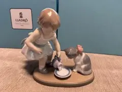 piano様　LLADRO リヤドロ　召し上がれ LLADRO リヤドロ 召し上がれ 08498 フィギュリン : ブランド洋食