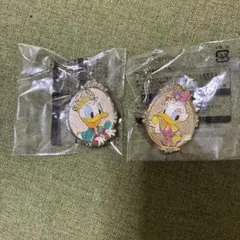 ディズニー　 アブーズバザール　 ピンバッチ イースター ドナルド デイジー