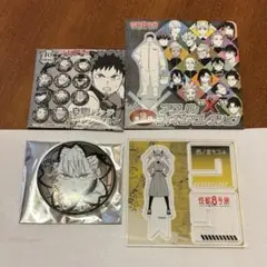 怪獣8号展 四ノ宮キコル アクリルXフィギュア 白銀バッジコレクション