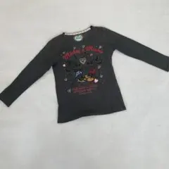 ⭐️ディズニー⭐️デザインTシャツ 長袖 ミッキー ミニー アベック 希少