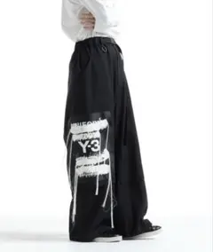 Y-3 SPORTS UNIFORM PATCH PANTS黒Mサイズ